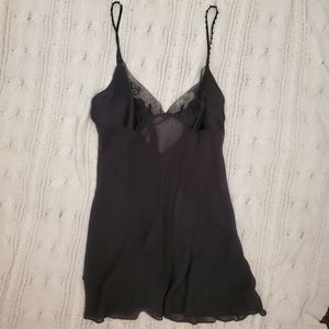 Victoria's Secret Silk Nightgown Large